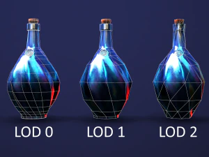 potion pack 3D Model