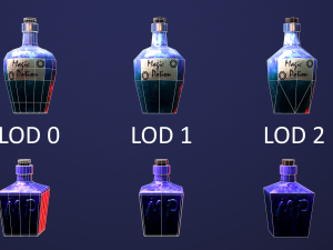 potion pack 3D 模型