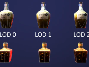 potion pack 3D Model