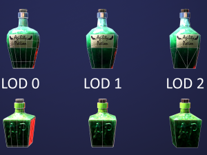 potion pack 3D 模型
