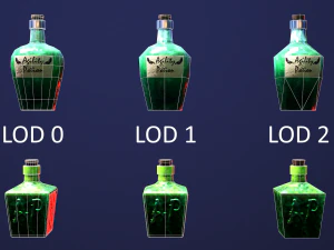 potion pack 3D Model