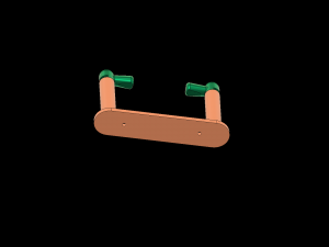 toilet paper holder for print 3D Print Model