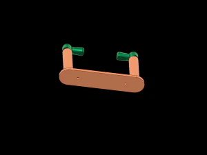 porta papel higi&ecirc;nico para impress&atilde;o Modelo de Impressão 3D