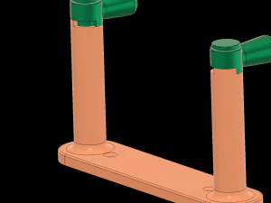 porta papel higi&ecirc;nico para impress&atilde;o Modelo de Impressão 3D