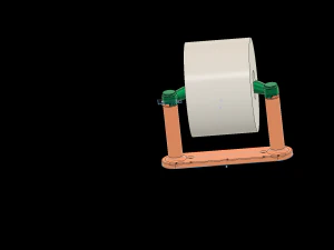 porta papel higi&ecirc;nico para impress&atilde;o Modelo de Impressão 3D