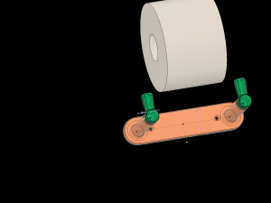 porta papel higi&ecirc;nico para impress&atilde;o Modelo de Impressão 3D