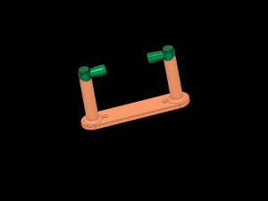 porta papel higi&ecirc;nico para impress&atilde;o Modelo de Impressão 3D