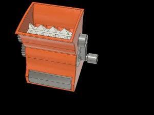 of herb grinder small -54x50x75 mm 3D Print Model