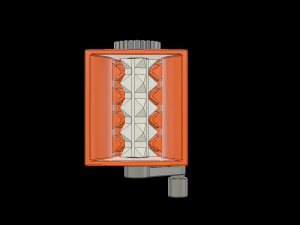 of herb grinder small -54x50x75 mm 3D Print Model