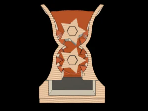 of herb grinder small -54x50x75 mm 3D Print Model
