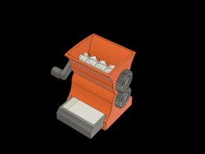 of herb grinder small -54x50x75 mm 3D Print Model