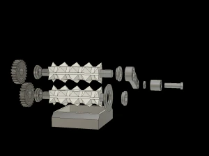 of herb grinder small -54x50x75 mm 3D Print Model