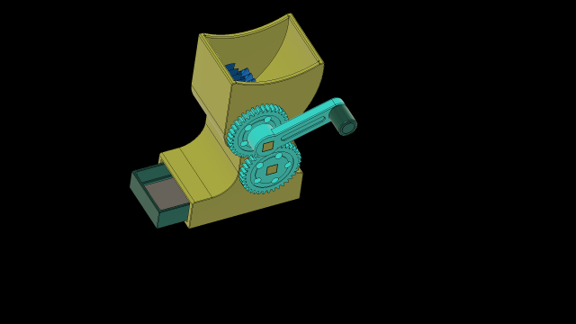 herb grinder big 3D Baskı Modeli .c4d .max .obj .3ds .fbx .stl .blend