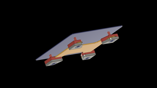 build plate adjust for 3d printer 3d print model Modelo de impresión 3D .c4d .max .obj .3ds .fbx .stl .blend 