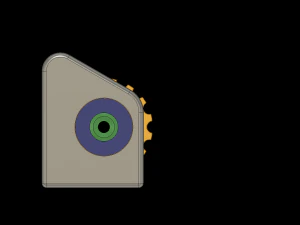 ajuste de placa de construcci&oacute;n para impresora 3d modelo de impresi&oacute;n 3d Modelo de impresión 3D