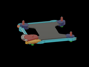 adjustable build plate for 3d printer 3d print model 3D Print Model