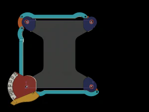 adjustable build plate for 3d printer 3d print model 3D Print Model