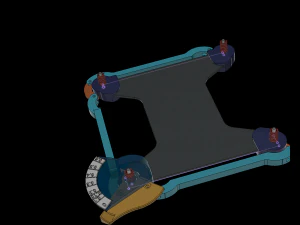 adjustable build plate for 3d printer 3d print model 3D Print Model