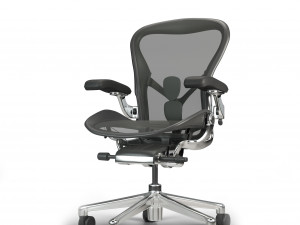 herman miller - aeron office chair 3D 모델