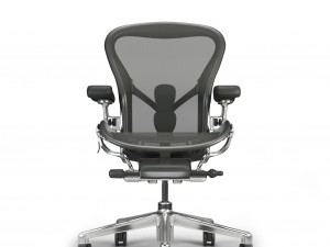 herman miller - aeron office chair 3D मॉडल