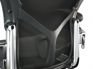 herman miller - aeron office chair 3D मॉडल