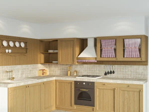 mountain kitchen calasella 3D Model