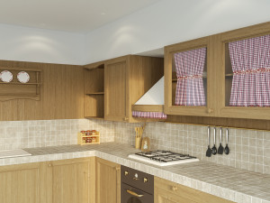 mountain kitchen calasella Modelo 3D