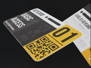 low-poly keycard 3D Model