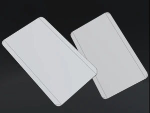 low-poly keycard 3D Model