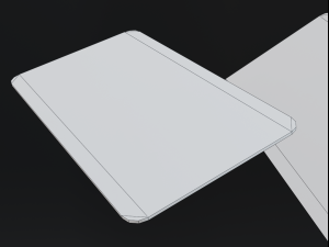 low-poly keycard Model 3D