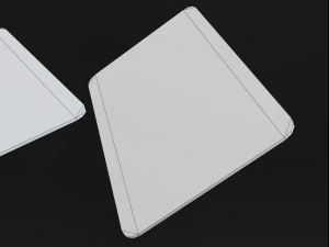 low-poly keycard 3D Model