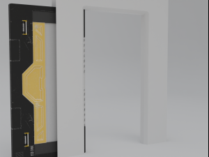 sci-fi slider door 3D Model