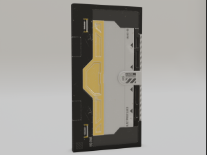 sci-fi slider door 3D Model