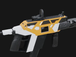 Assault Robot Rigged 3D Model