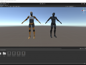 Assault Robot Rigged 3D Model