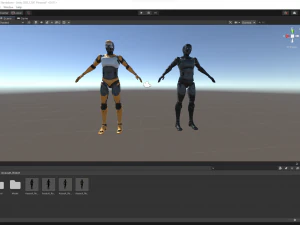 Assault Robot Rigged 3D Model