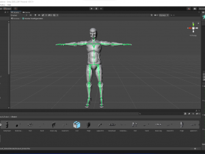 Assault Robot Rigged 3D Model