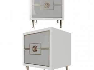 침대 옆 탁자 3D 모델