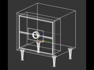 bedside table Modelo 3D
