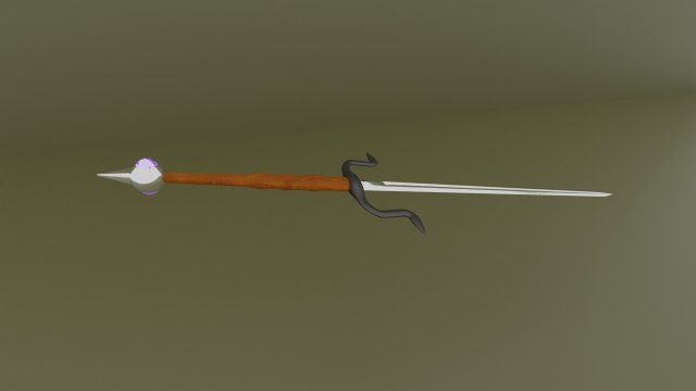 sword 3D Model .c4d .max .obj .3ds .fbx .stl .blend 