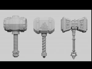 hammers 3D Model