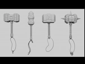 hammers 3D Model