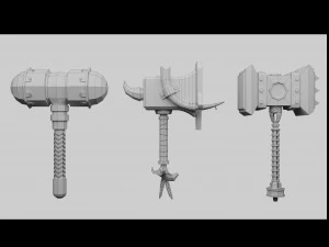 hammers 3D Model