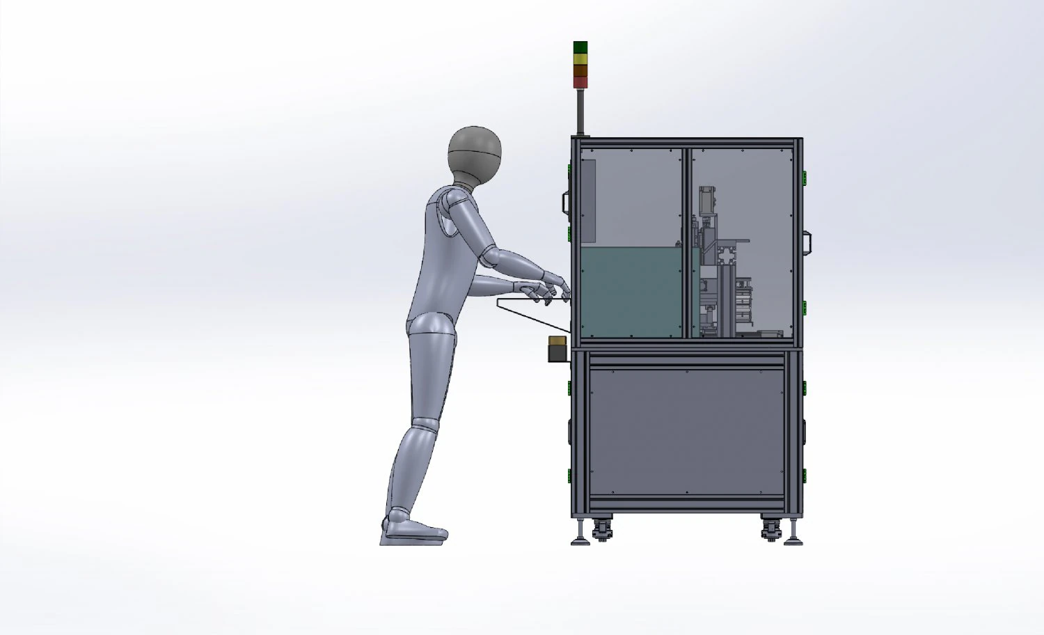 battery resistance welding machine 3D Model .c4d .max .obj .3ds .fbx .stl .blend