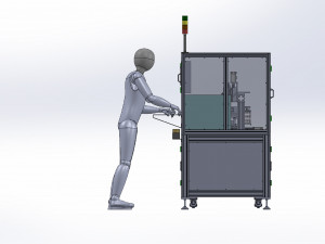 battery resistance welding machine 3D मॉडल