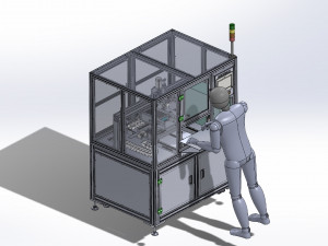 battery resistance welding machine 3D मॉडल