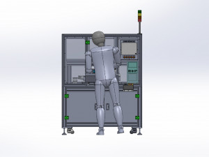battery resistance welding machine 3D मॉडल