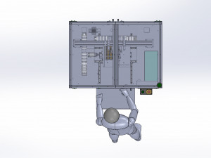 battery resistance welding machine 3D मॉडल
