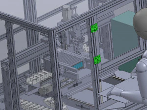 battery resistance welding machine 3D Model