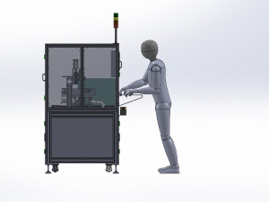 battery resistance welding machine 3D मॉडल